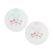 「なかよしペアプレート（モモンガと古本屋）」