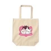 「トートバッグ モモンガと古本屋（仲良し）」