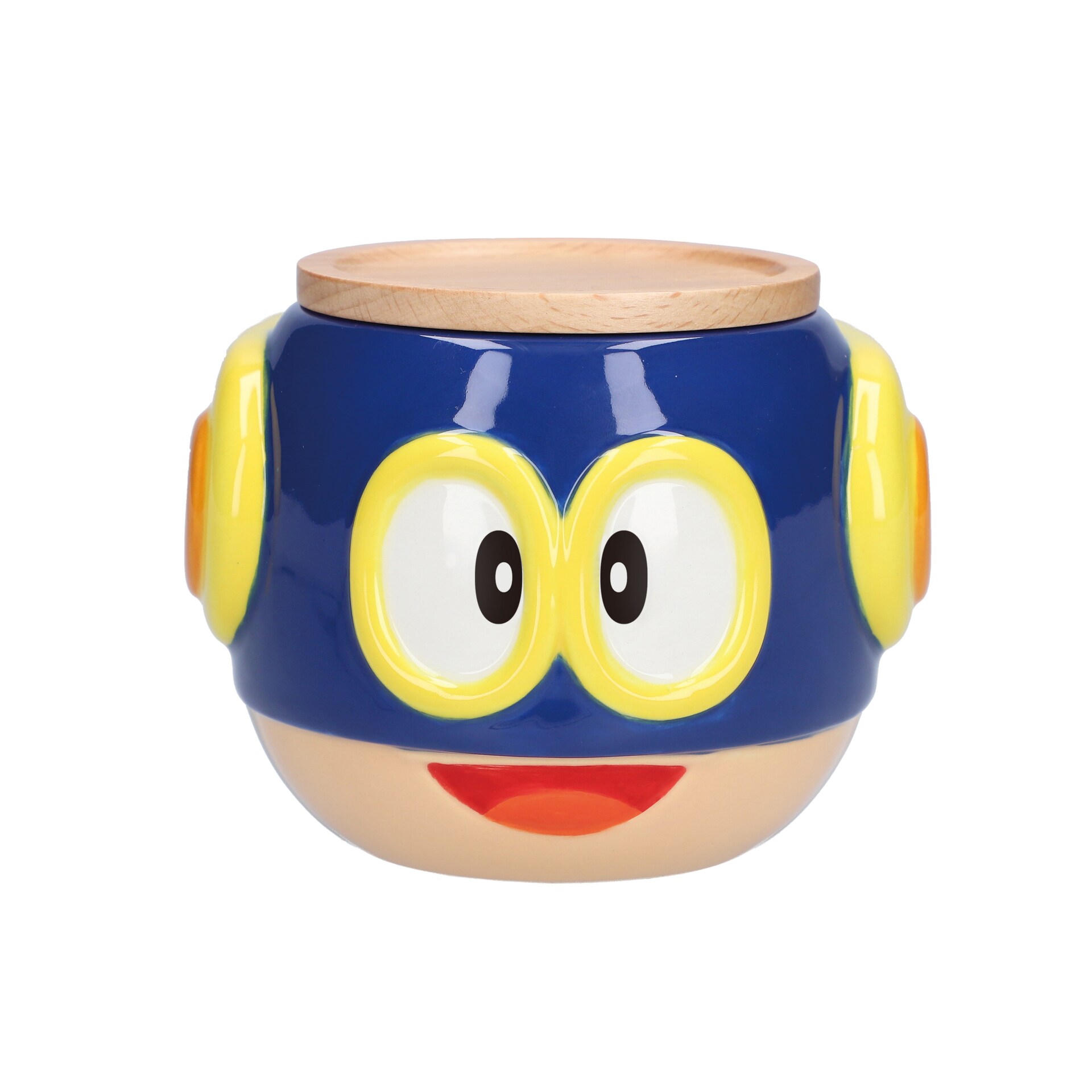 重ねて置きたい、ドラえもん・ポコニャンらの陶器小物入れ 小物の整理