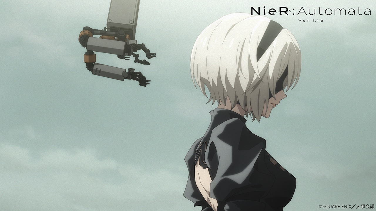アニメ「NieR:Automata Ver1.1a」赤い少女の声から始まるPV、OPはLiSA