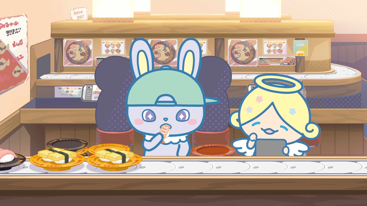 アニメ「JOCHUM」ティザー映像より。(c)LAPONE Entertainment 　(c)’24 SANRIO 著作 (株)サンリオ
