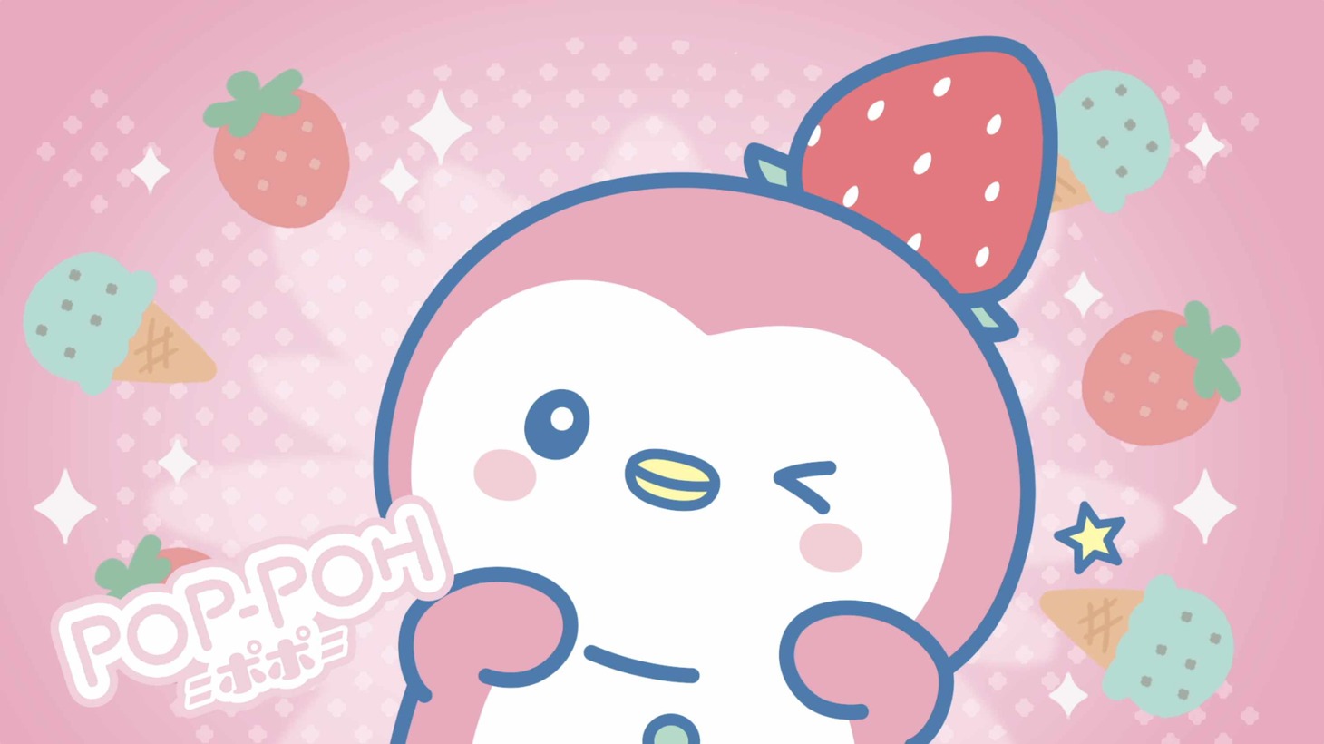 アニメ「JOCHUM」ティザー映像より。(c)LAPONE Entertainment 　(c)’24 SANRIO 著作 (株)サンリオ
