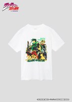 「戦闘潮流｜Tシャツ」 (c)荒木飛呂彦/集英社・ジョジョの奇妙な冒険製作委員会