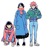 「三拍子の娘」イラスト