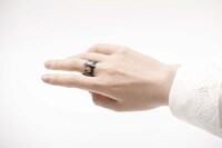 「『薔薇王の葬列』王冠リング」の使用イメージ。