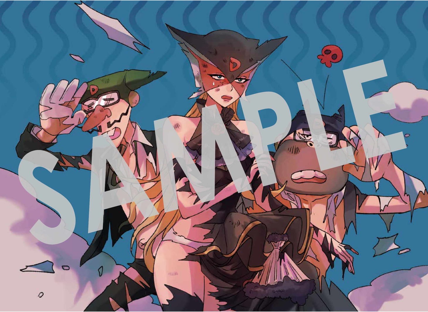 アニメイトの購入特典裏面。