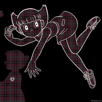 ポップアップショップに展示されるグラフィック