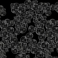 ポップアップショップに展示されるグラフィック