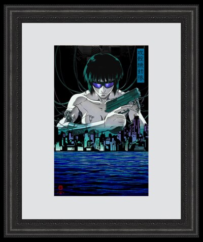 「Ghost in the Shell Ukiyo-e」