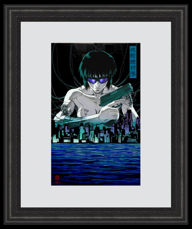 「Ghost in the Shell Ukiyo-e」