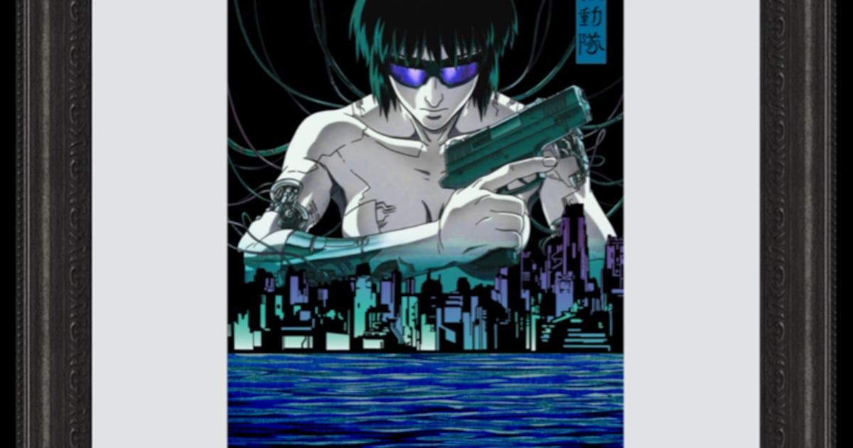 攻殻機動隊 浮世絵 GHOST IN THE SHELL 攻殻機動隊 浮世絵木版画