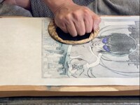 「Ghost in the Shell Ukiyo-e」の制作過程。