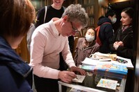 「TAAF2024」コンペティション部門長編アニメーション「シロッコと風の王国」上映後の様子。