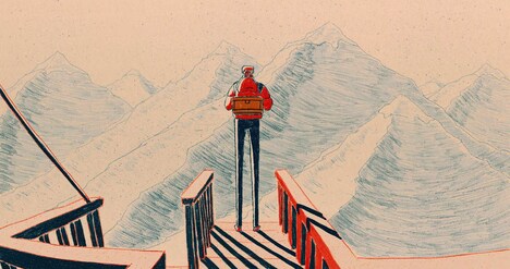 「TAAF2024」コンペティション部門短編アニメーションのグランプリ作品「氷商人」より。