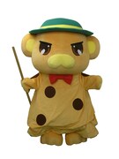 モッフルの着ぐるみ。