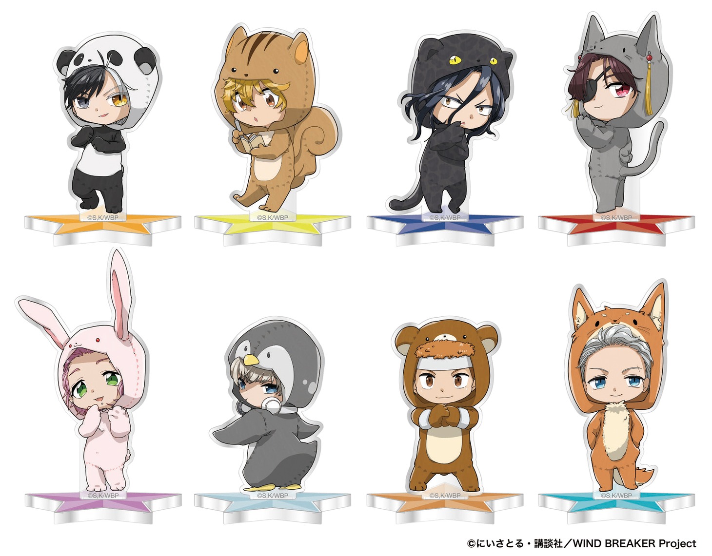 トレーディングミニアクリルスタンド（全8種）