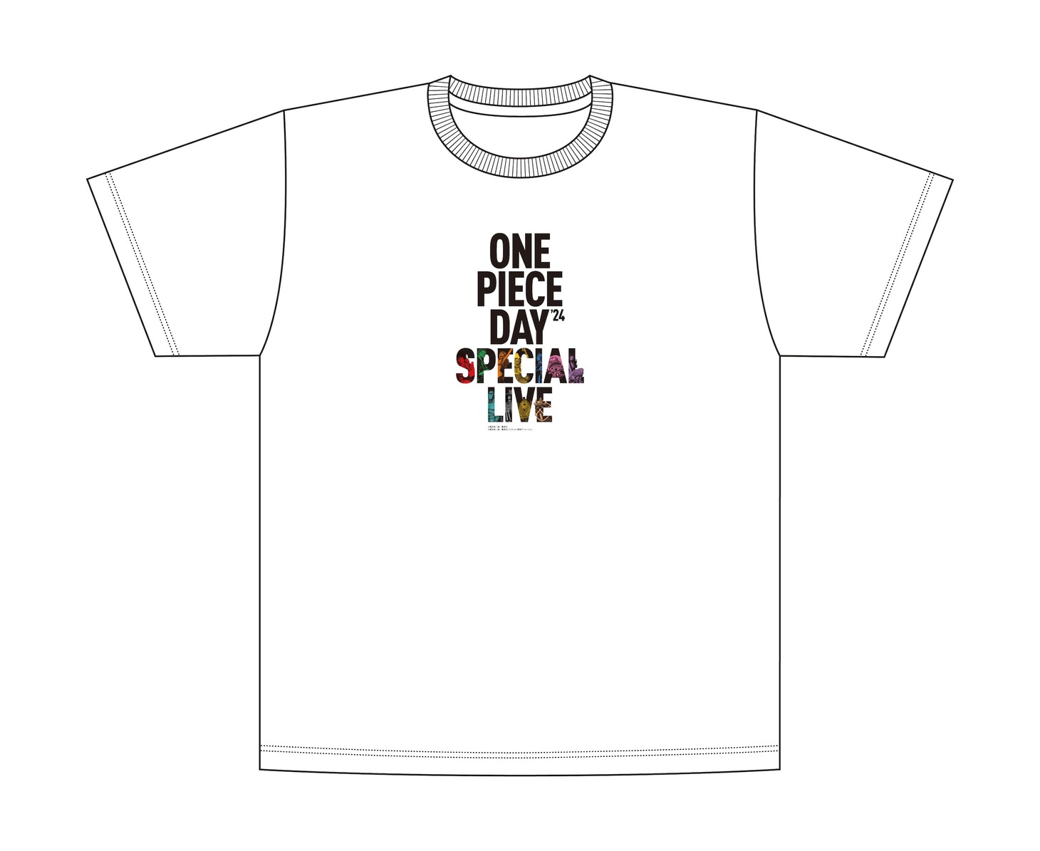 LIVEエリア特典「ONE PIECE DAY’24 SPECIAL LIVE オリジナルTシャツ （SPECIAL LIVE ロゴ/ワンサイズ統一）」