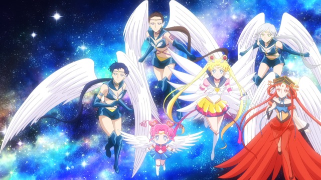 「劇場版『美少女戦士セーラームーンCosmos』」後編の場面カット。