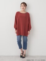 「ヨルイメージ ニットチュニック」