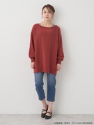 「ヨルイメージ ニットチュニック」