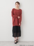 「ヨルイメージ ニットチュニック」