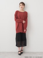 「ヨルイメージ ニットチュニック」