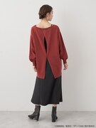 「ヨルイメージ ニットチュニック」