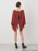 「ヨルイメージ ニットチュニック」