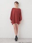 「ヨルイメージ ニットチュニック」