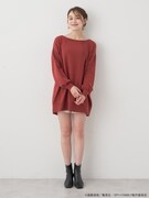 「ヨルイメージ ニットチュニック」