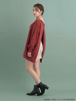 「ヨルイメージ ニットチュニック」