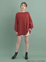 「ヨルイメージ ニットチュニック」