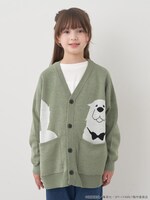 「-KIDS- ボンドイメージ ニットカーディガン」