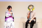 オリジナル劇場アニメ「数分間のエールを」学生向けティーチインイベントの様子。