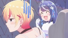 TVアニメ「VTuberなんだが配信切り忘れたら伝説になってた」第2弾PVの場面カット。