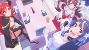 TVアニメ「VTuberなんだが配信切り忘れたら伝説になってた」第2弾PVの場面カット。