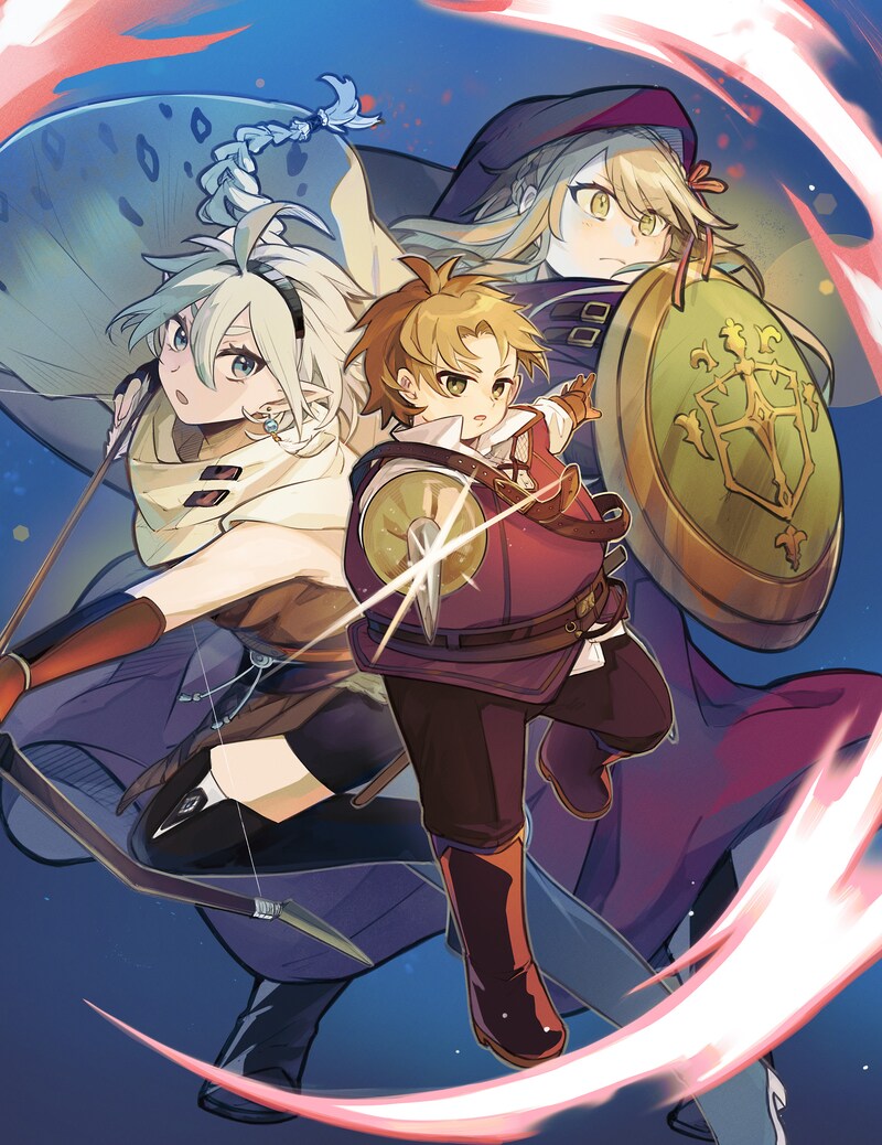 「太っちょ貴族は迷宮でワルツを踊る」キービジュアル