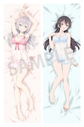 TVアニメ「時々ボソッとロシア語でデレる隣のアーリャさん」Blu-ray第3巻に付属する「アリサ・ミハイロヴナ・九条&周防有希 抱き枕カバー」。