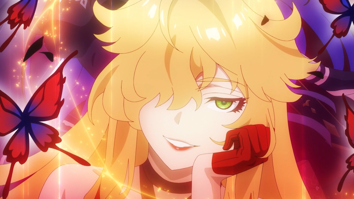TVアニメ「Unnamed Memory」レオノーラ編PVより。 (c)2022 古宮九時/KADOKAWA/Project Unnamed Memory