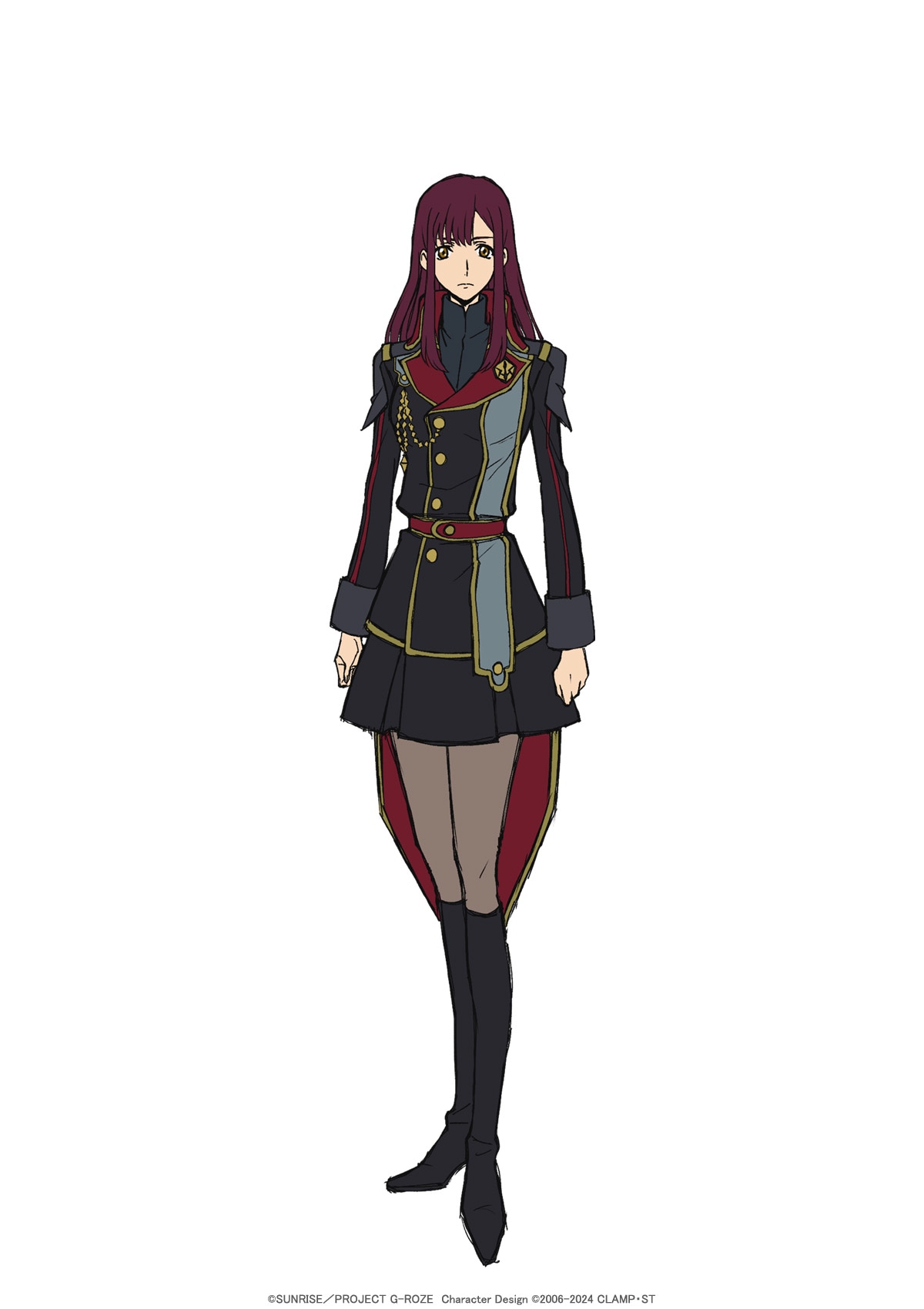 坂井ミナト（CV：Lynn）。黒の騎士団・八戸基地から、ニーナの護衛として派遣された女性。真面目な性格のため秘密を抱えたままの任務遂行は難しいと判断され、上層部からはロゼの正体を知らされていない。