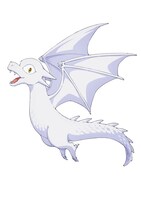 ラーヴェ（CV：井澤詩織）。竜神。魔力が強い者でないと姿を見ることができない。