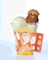 「『ハイキュー!!』おれにドリンクもってこーい！」カップスリーブ付き。 (c)古舘春一／集英