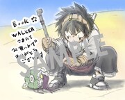 BOOK☆WALKER購入特典の描き下ろしデジタルイラストデータ。