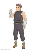 ブランス（CV：大塚明夫）。クレイを厳しく指導し育てた師匠であり父。ある日ダンジョンへ入ったきり、姿を消してしまった。 (c)双見酔/双葉社・製作委員会の中のひと