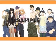 「げんしけん」第26話の扉イラスト。