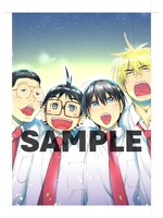 「はしっこアンサンブル」5巻の表紙イラスト。