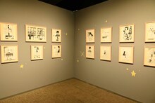 「15周年記念 妖狐×僕SS・藤原ここあ展」第4章の様子。