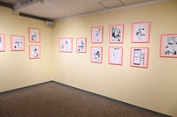「15周年記念 妖狐×僕SS・藤原ここあ展」第2章の様子。