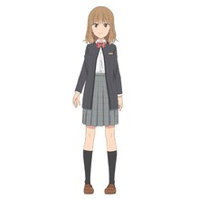 めぐ（CV：阿保まりあ）。凛のクラスメイト。瑛二のことで落ち込んだり凹んだりする凛の話を聞かされては、凛を慰めたり励ましたりしている。 (c)斉藤ゆう／小学館／疑似ハーレム製作委員会