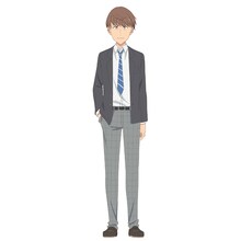 岩田嗣人（CV：遊佐浩二）。演劇部の脚本担当。瑛二の同級生で「つーちゃん」という愛称で呼ばれている。脚本を書くだけでなく、怪談話をするのも得意。 (c)斉藤ゆう／小学館／疑似ハーレム製作委員会